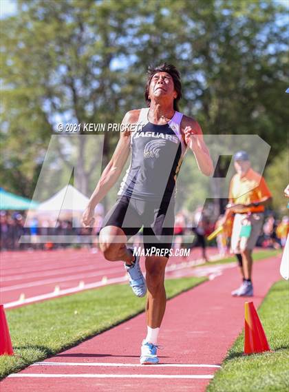 Thumbnail 1 in CHSAA Track & Field 5A Championships (Boys Long Jump) photogallery.