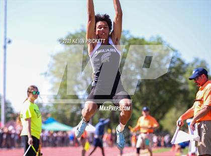 Thumbnail 3 in CHSAA Track & Field 5A Championships (Boys Long Jump) photogallery.
