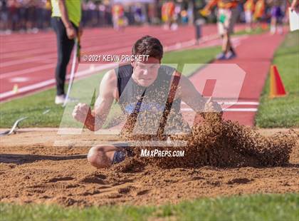 Thumbnail 3 in CHSAA Track & Field 5A Championships (Boys Long Jump) photogallery.