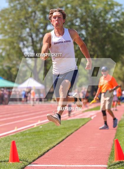 Thumbnail 1 in CHSAA Track & Field 5A Championships (Boys Long Jump) photogallery.