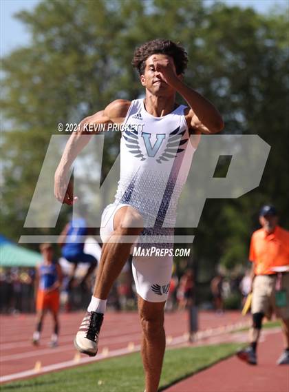 Thumbnail 1 in CHSAA Track & Field 5A Championships (Boys Long Jump) photogallery.