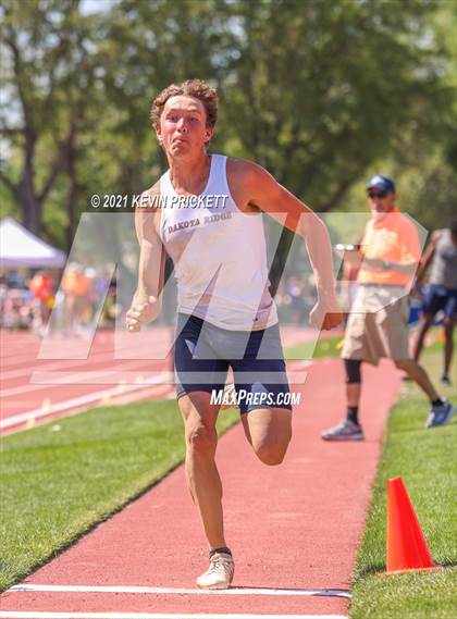 Thumbnail 2 in CHSAA Track & Field 5A Championships (Boys Long Jump) photogallery.