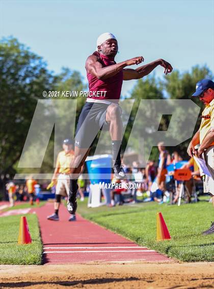 Thumbnail 1 in CHSAA Track & Field 5A Championships (Boys Long Jump) photogallery.