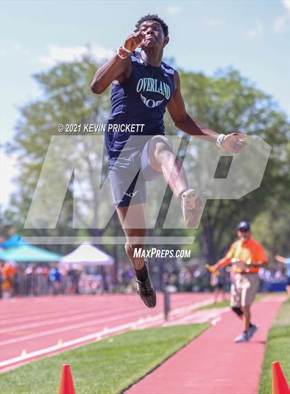Thumbnail 3 in CHSAA Track & Field 5A Championships (Boys Long Jump) photogallery.