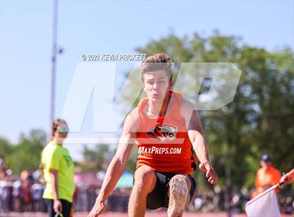 Thumbnail 3 in CHSAA Track & Field 5A Championships (Boys Long Jump) photogallery.
