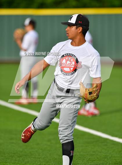 Thumbnail 1 in Marshall @ Hallsville (UIL 5A Quarterfinal) photogallery.