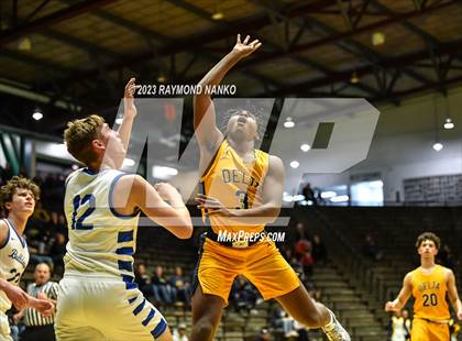Thumbnail 2 in Delta vs. Centerville (IHSAA 3A Sec 24 Semifinal) photogallery.