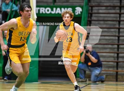 Thumbnail 3 in Delta vs. Centerville (IHSAA 3A Sec 24 Semifinal) photogallery.