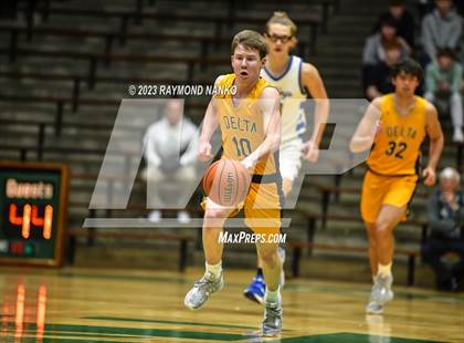 Thumbnail 2 in Delta vs. Centerville (IHSAA 3A Sec 24 Semifinal) photogallery.