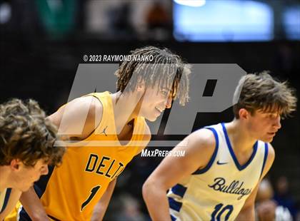 Thumbnail 1 in Delta vs. Centerville (IHSAA 3A Sec 24 Semifinal) photogallery.