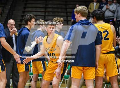 Thumbnail 1 in Delta vs. Centerville (IHSAA 3A Sec 24 Semifinal) photogallery.