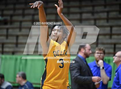Thumbnail 2 in Delta vs. Centerville (IHSAA 3A Sec 24 Semifinal) photogallery.