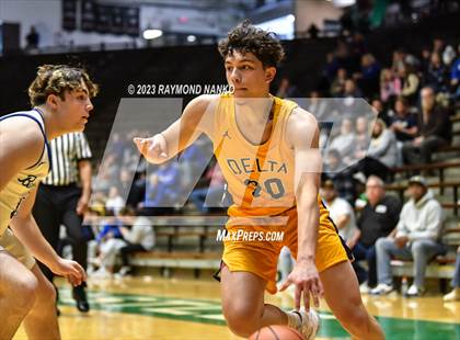 Thumbnail 3 in Delta vs. Centerville (IHSAA 3A Sec 24 Semifinal) photogallery.