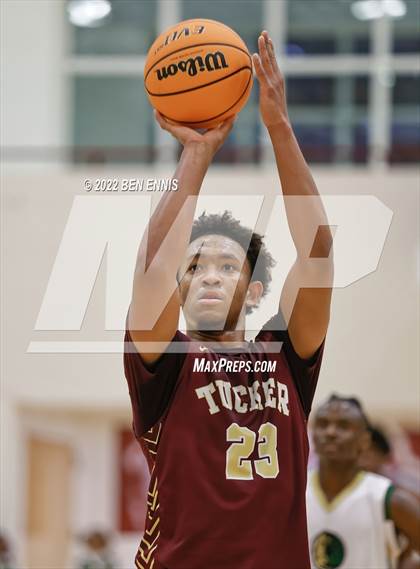 Thumbnail 3 in Tucker vs Morrow (Thanksgiving Basketball Showcase) photogallery.