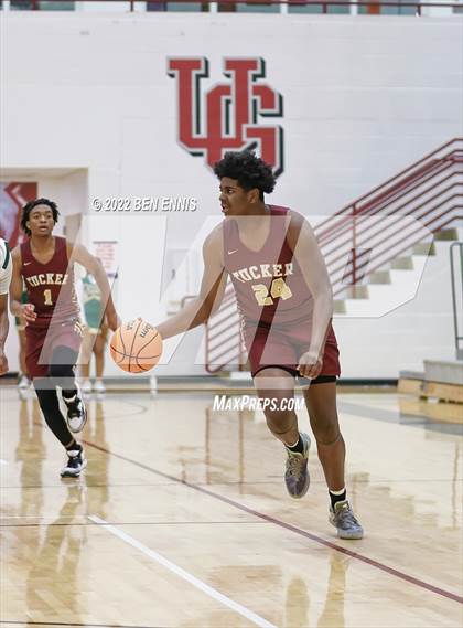Thumbnail 2 in Tucker vs Morrow (Thanksgiving Basketball Showcase) photogallery.