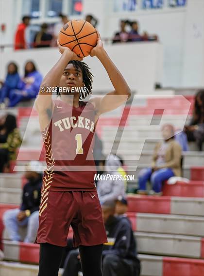 Thumbnail 2 in Tucker vs Morrow (Thanksgiving Basketball Showcase) photogallery.
