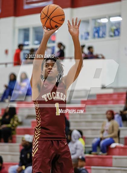 Thumbnail 3 in Tucker vs Morrow (Thanksgiving Basketball Showcase) photogallery.