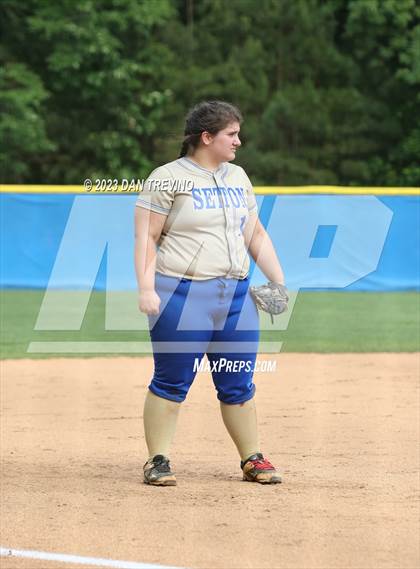 Thumbnail 3 in Seton vs Atlantic Shores Christian (VISAA D2 State Quarterfinal) photogallery.