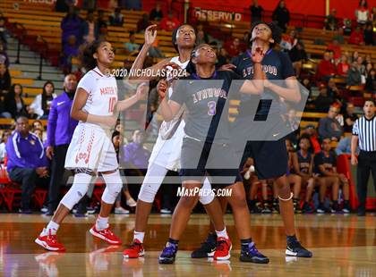 Thumbnail 2 in Mater Dei vs. Lynwood (CIF SS Open Playoffs) photogallery.