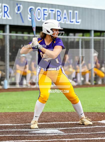 Thumbnail 3 in Indianola vs Marion (Xavier Softball Classic) photogallery.