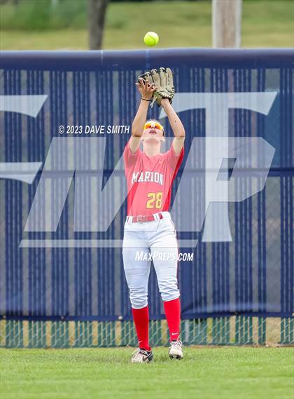 Thumbnail 1 in Indianola vs Marion (Xavier Softball Classic) photogallery.