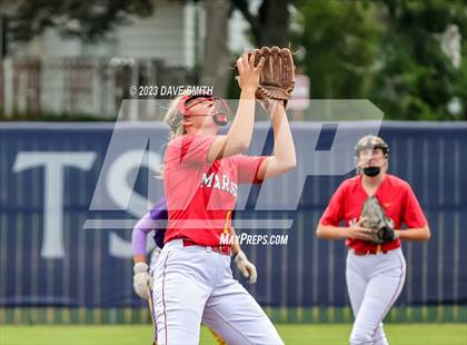 Thumbnail 3 in Indianola vs Marion (Xavier Softball Classic) photogallery.