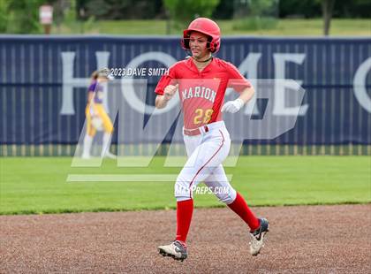 Thumbnail 2 in Indianola vs Marion (Xavier Softball Classic) photogallery.