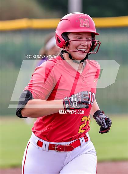 Thumbnail 3 in Indianola vs Marion (Xavier Softball Classic) photogallery.