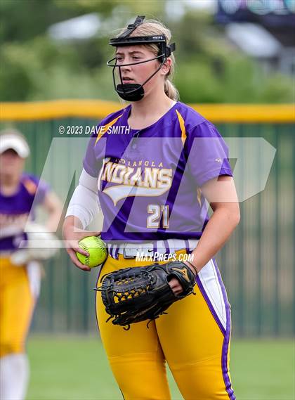 Thumbnail 2 in Indianola vs Marion (Xavier Softball Classic) photogallery.
