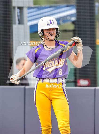 Thumbnail 1 in Indianola vs Marion (Xavier Softball Classic) photogallery.