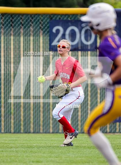 Thumbnail 3 in Indianola vs Marion (Xavier Softball Classic) photogallery.