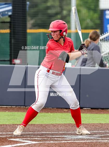 Thumbnail 3 in Indianola vs Marion (Xavier Softball Classic) photogallery.