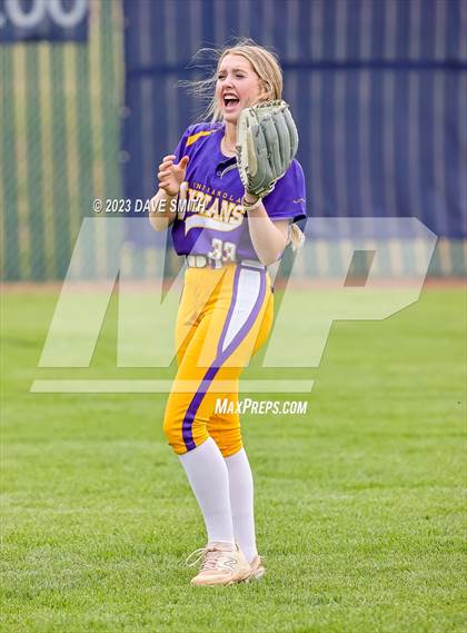 Thumbnail 1 in Indianola vs Marion (Xavier Softball Classic) photogallery.