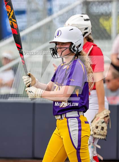 Thumbnail 1 in Indianola vs Marion (Xavier Softball Classic) photogallery.
