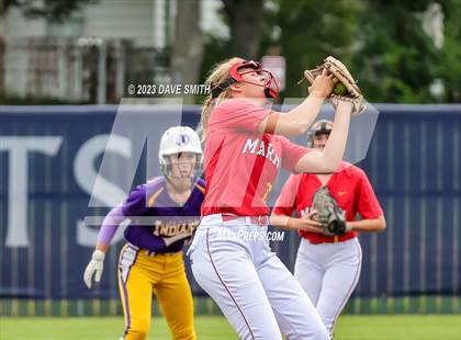 Thumbnail 1 in Indianola vs Marion (Xavier Softball Classic) photogallery.