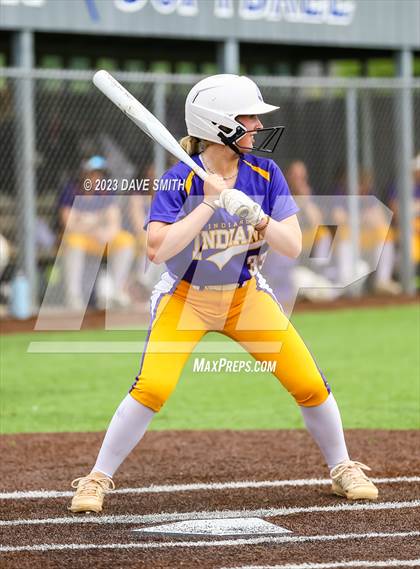 Thumbnail 2 in Indianola vs Marion (Xavier Softball Classic) photogallery.