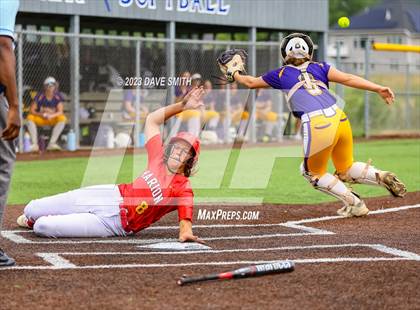 Thumbnail 3 in Indianola vs Marion (Xavier Softball Classic) photogallery.
