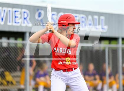 Thumbnail 2 in Indianola vs Marion (Xavier Softball Classic) photogallery.