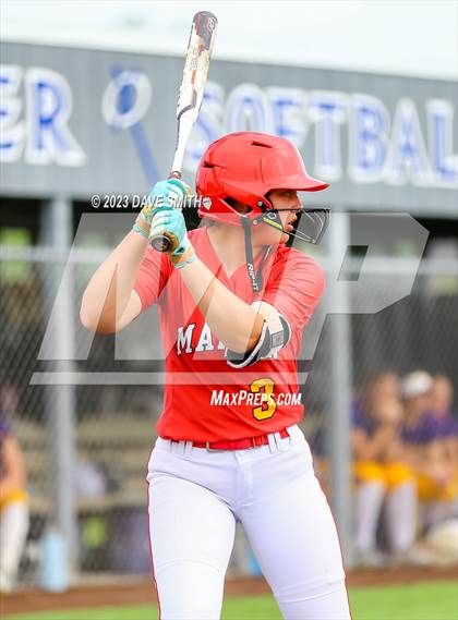 Thumbnail 1 in Indianola vs Marion (Xavier Softball Classic) photogallery.