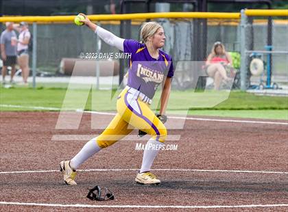 Thumbnail 3 in Indianola vs Marion (Xavier Softball Classic) photogallery.