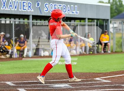 Thumbnail 2 in Indianola vs Marion (Xavier Softball Classic) photogallery.