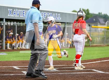 Thumbnail 1 in Indianola vs Marion (Xavier Softball Classic) photogallery.