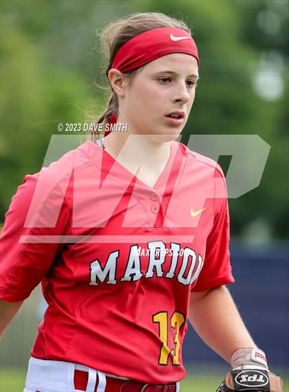 Thumbnail 1 in Indianola vs Marion (Xavier Softball Classic) photogallery.