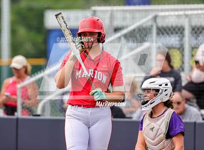 Thumbnail 3 in Indianola vs Marion (Xavier Softball Classic) photogallery.