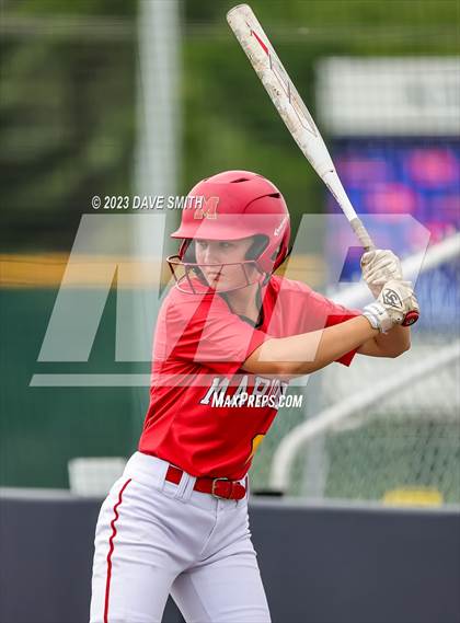 Thumbnail 1 in Indianola vs Marion (Xavier Softball Classic) photogallery.
