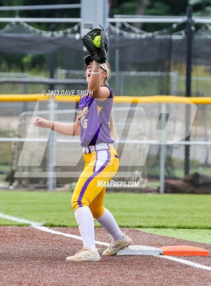 Thumbnail 3 in Indianola vs Marion (Xavier Softball Classic) photogallery.