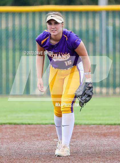 Thumbnail 3 in Indianola vs Marion (Xavier Softball Classic) photogallery.