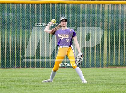 Thumbnail 3 in Indianola vs Marion (Xavier Softball Classic) photogallery.