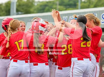 Thumbnail 1 in Indianola vs Marion (Xavier Softball Classic) photogallery.