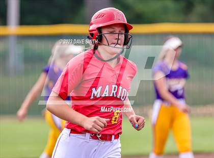 Thumbnail 1 in Indianola vs Marion (Xavier Softball Classic) photogallery.